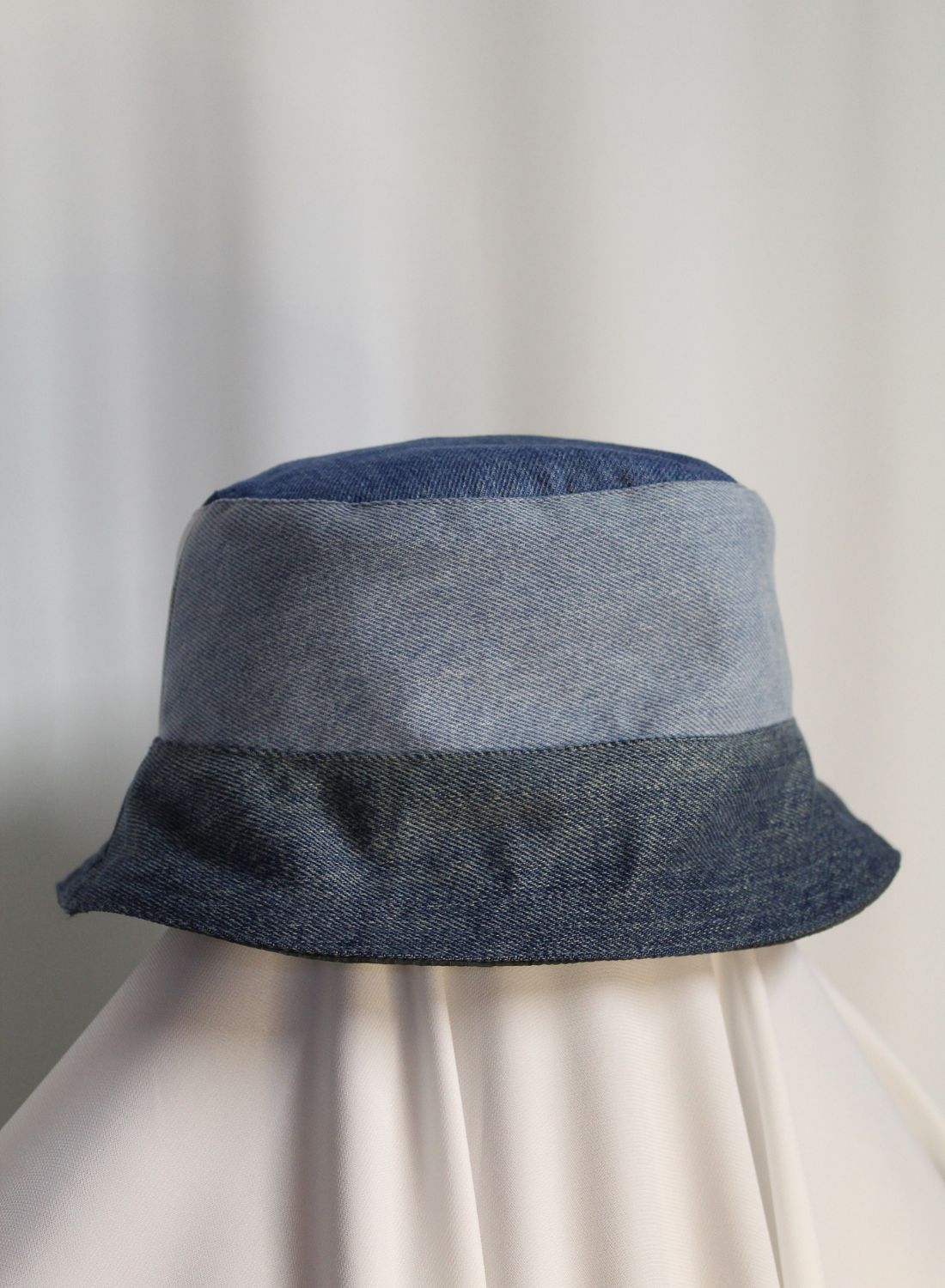 Cappello Reversibile in Denim - Camo