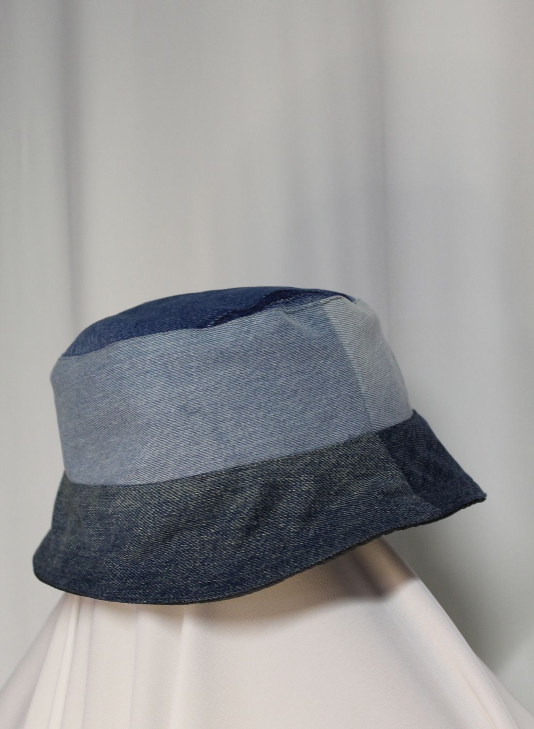 Cappello Reversibile in Denim - Camo